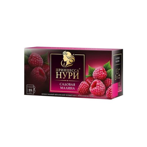 Чай Принцесса Нури садовая малина, 25пак, 37,5г