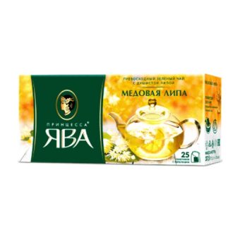 Чай Принцесса Ява медовая липа, 25пак, 37,5г