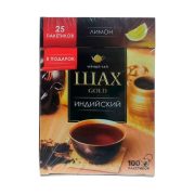 Чай Шах Голд ПРОМО Индийский гранулированный + Лимон, 100пак, ОРИМИ