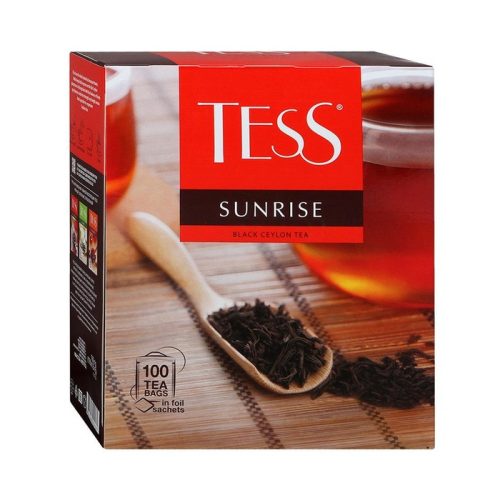 Чай Тесс Санрайз Чёрный, 100пак*1,8г