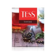 Чай Тесс Тайм чёрный с чабрецом и лимоном, 100пак*1,5г