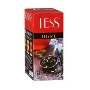 Чай Тесс Тайм чёрный с чабрецом и лимоном, 25пак*1,5г