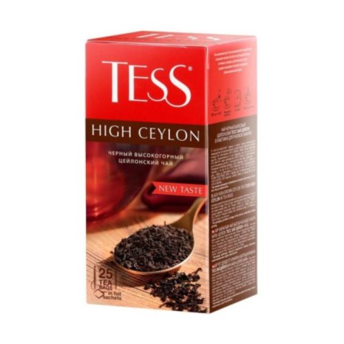 Чай Тесс Хай Цейлон Чёрный, 25пак*2,25г