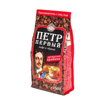 Кофе Петр Первый 250 г зерно