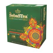 Чай SebasTea Экзотик Деликат, зелёный байховый, 100 г