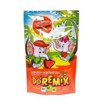 Какао Доремикс зип-пак, 200 г