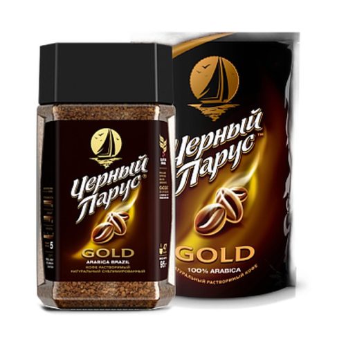 Кофе Славкофе черный парус голд, 95 г