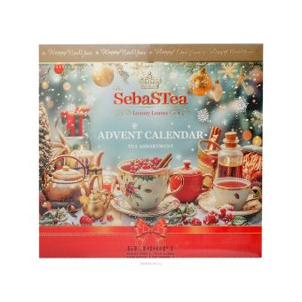 Чай SebasTea СабаСти Адвент Календар Файр Хорс Ассорти, 37г