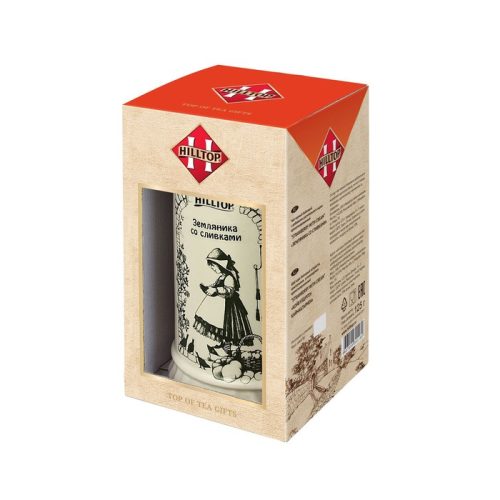Чай Хилтоп Земляника со сливками, 125г