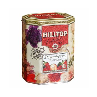 Чай Хилтоп Коллекция Земляника со сливками, 100г