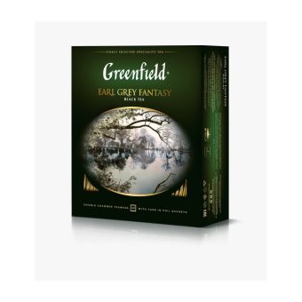 Чай Фабрика Чая Эрл Грей Минт чёрный лист, 100г