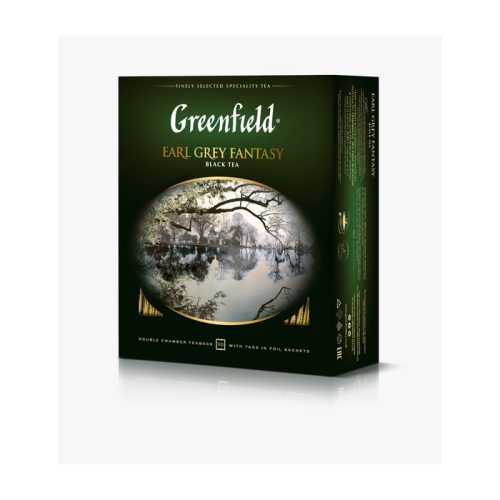 Чай Фабрика Чая Эрл Грей Минт чёрный лист, 100г