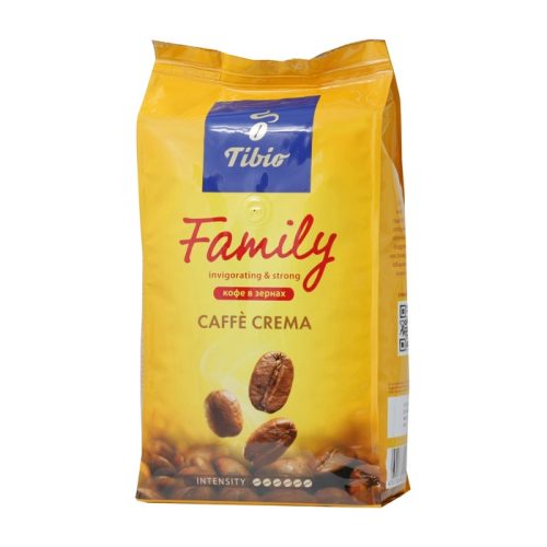 Кофе Тибио Фэмили Каффе Крема зерно, 1000г