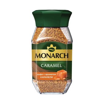 Кофе Монарх с ароматом карамели, 95г
