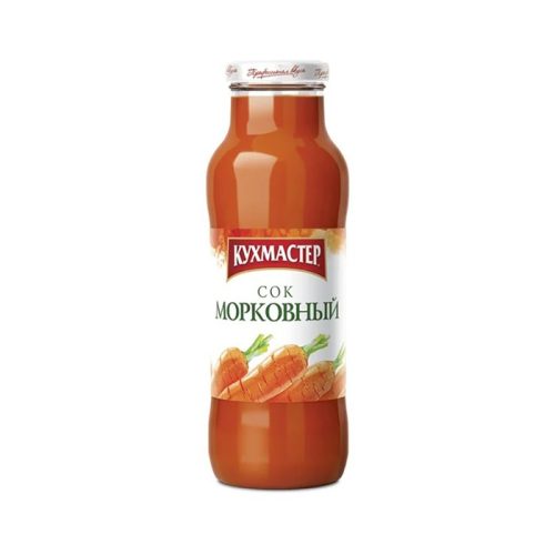 Сок Кухмастер с мякотью Морковный, 0,68л