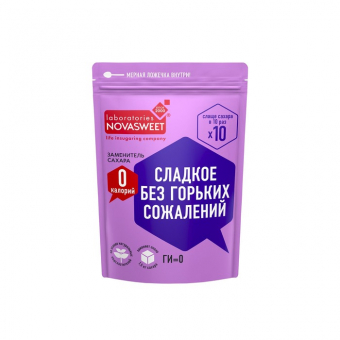Заменитель сахара 10Х Бионова Новасвит, 150г