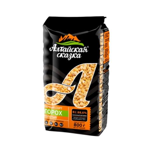 Крупа Алтайская сказка Горох колотый, 800г