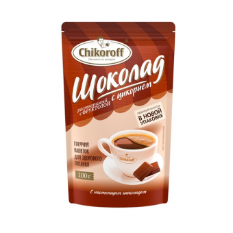 Напиток растворимый из цикория Бионова Чикорофф Шоколадный, 100г