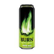Энергетик Burn (Бёрн) Яблоко Киви, зелёный, 0.449 л