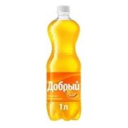 Лимонад Добрый, апельсин с витамином С, 1 л