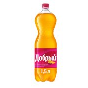 Лимонад Добрый, манго-маракуйя, 1.5 л