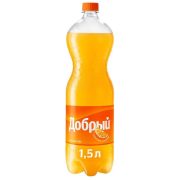 Лимонад Добрый, апельсин с витамином С, 1.5 л