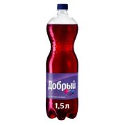 Лимонад Добрый, лесные ягоды, 1.5 л