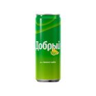 Лимонад Добрый, лимон-лайм, 0.25 л