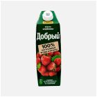 Нектар Добрый, яблоко-клубника, 1 л