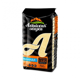 Крупа Алтайская сказка Манная, 700г