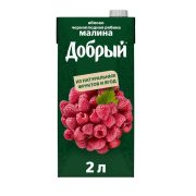 Нектар Добрый, яблоко-черноплодная рябина-малина, 1 л
