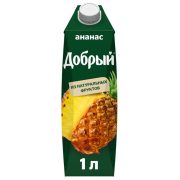 Нектар Добрый, ананас, 1 л
