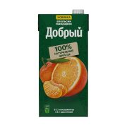 Нектар Добрый, апельсин-мандарин, 2 л