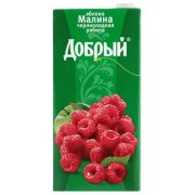 Нектар Добрый, яблоко-черноплодная рябина-малина, 2 л