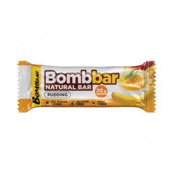 Батончик протеиновый Бомббар пудинг с ароматом манго и банана, 60г