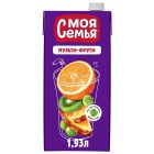 Нектар Моя Семья, мультифрукт, 1.93 л