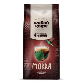 Кофе Живой Moka, молотый, 200 г