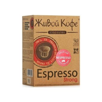 Кофе Живой Espresso, в капсулах, 6 г