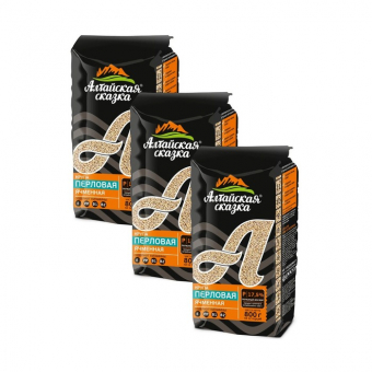 Крупа Алтайская сказка Перловая №1, 800г