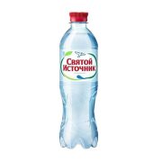 Вода Святой Источник газированная, 0.5 л