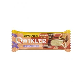 Батончик глазированный Бомббар Квиклер Арахис и хрустящее тесто, 35г