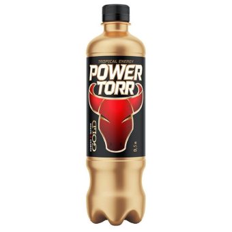 Энергетик Power Torr (Пауэр Торр) Gold, жёлтый, 0.5 л