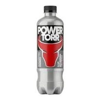 Энергетик Power Torr (Пауэр Торр) Neon Light, серебристый, 0.5 л