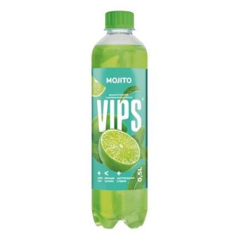 Лимонад VIPs Мохито, пластиковая бутылка, 500 мл