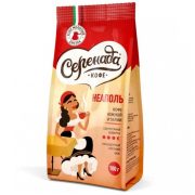 Кофе Серенада Неаполь молотый тёмной обжарки для джезвы, 100 г