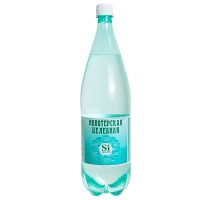 Вода Новотерская минеральная питьевая газированная, 1.5 л
