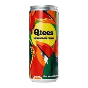 Чай Qtees зелёный, 0.33 л