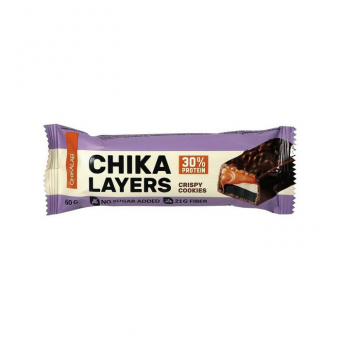 Батончик Бомббар Чикалаб с хрустящим печеньем, 60г