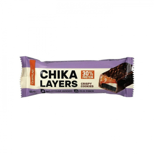 Батончик Бомббар Чикалаб с хрустящим печеньем, 60г