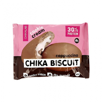 Печенье Бомббар Чикалаб протеиновое неглазированное бисквит малиновый, 50г